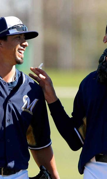 Garza's personality meshing well in Brewers clubhouse